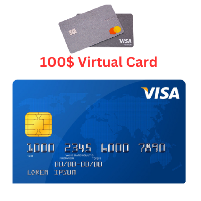 100$ Virtual Card